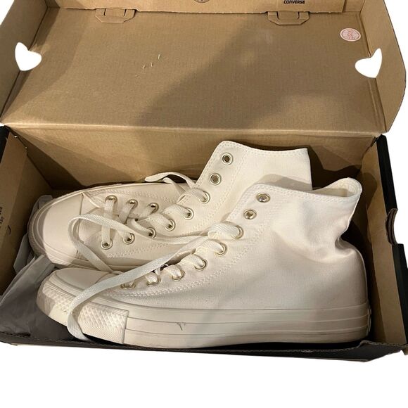 CONVERSE WOMEN'S Egret HI 559937F SHOES - Picture 3 of 5